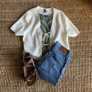 Levi's Stripe Jeans